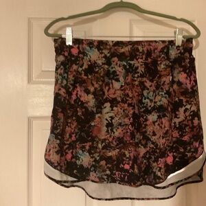 lululemon athletica Floral Print Skort
